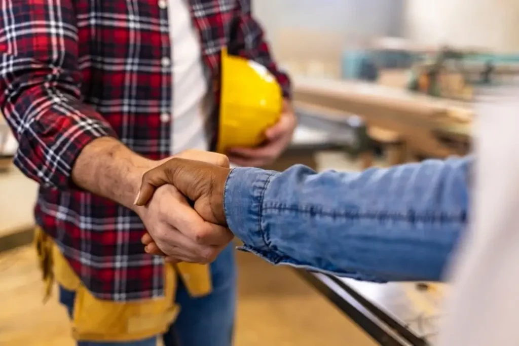 dealing with a contractor